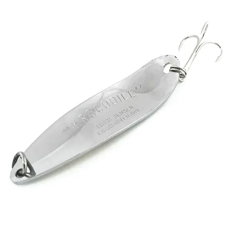 Luhr Jensen Krocodile DIE #5, hologram nikiel/złoty, 28 g błystka wahadłowa #8766