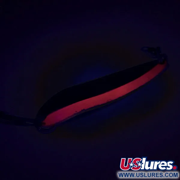 Luhr Jensen Krocodile DIE #4 UV (świeci w ultrafiolecie), nikiel, 14 g błystka wahadłowa #8773