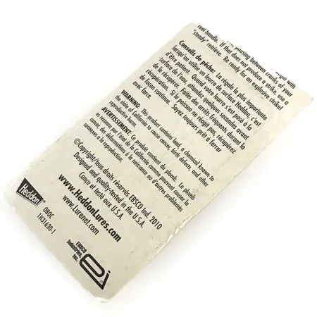 Heddon Tiny Torpedo, Przezroczysty, 7 g wobler #8787