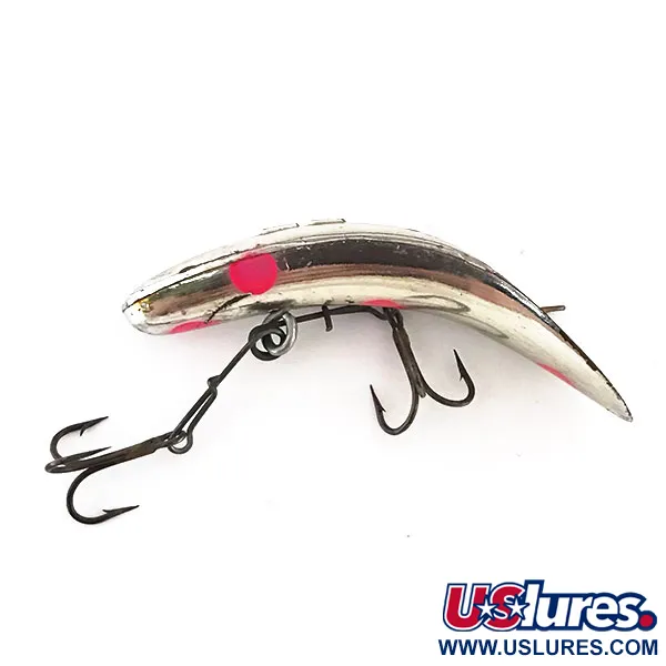 Yakima Bait FlatFish F7, srebrny/czerwony, 3,6 g wobler #8799