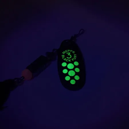 Mepps Black Fury 3 Dressed, czarny/szary, 7,3 g błystka obrotowa #8815