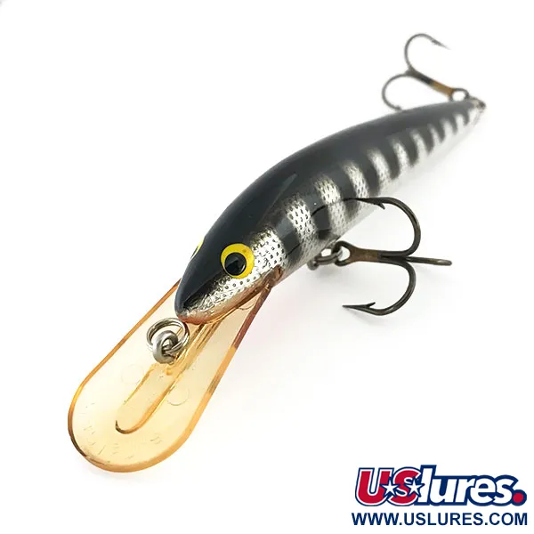 Bagley's Diving Bang-O-LureBagley's Diving Bang-O-Lure, srebrny/czarny, 12,5 g wobler #8828