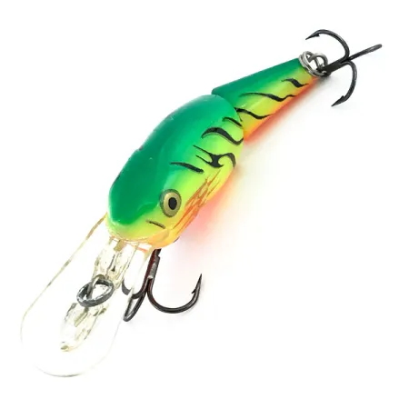 Rapala Shad Rap Jointed RS 04, Fire Tiger (Ognisty Tygrys), 5 g wobler #8884