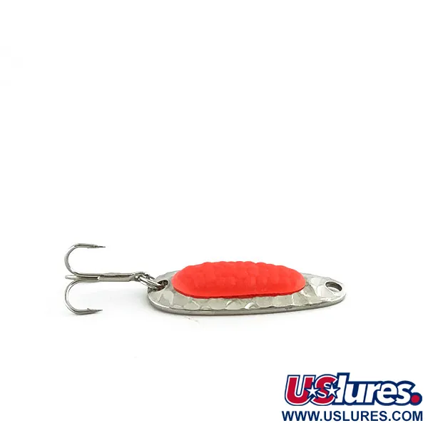 Blue Fox Pixee UV (świeci w ultrafiolecie), młotkowany nikiel/różowy, 4,5 g błystka wahadłowa #8920