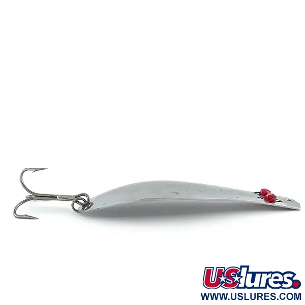 Herter's GLH Canadian Spoon, nikiel/czerwone oczy, 28 g błystka wahadłowa #8924