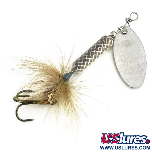 Yakima Bait Worden’s Original Rooster Tail, srebrnoszary, 4,7 g błystka obrotowa #8932