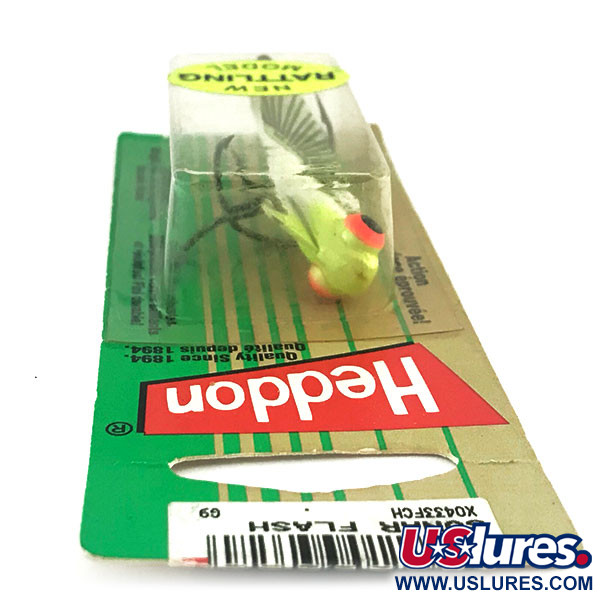  Heddon Rattling Sonar Flash 433F UV (świeci w ultrafiolecie), Chartreuse, 14 g  #8948