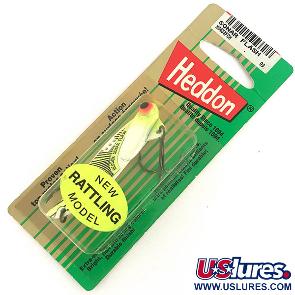  Heddon Rattling Sonar Flash 433F UV (świeci w ultrafiolecie), Chartreuse, 14 g  #8948