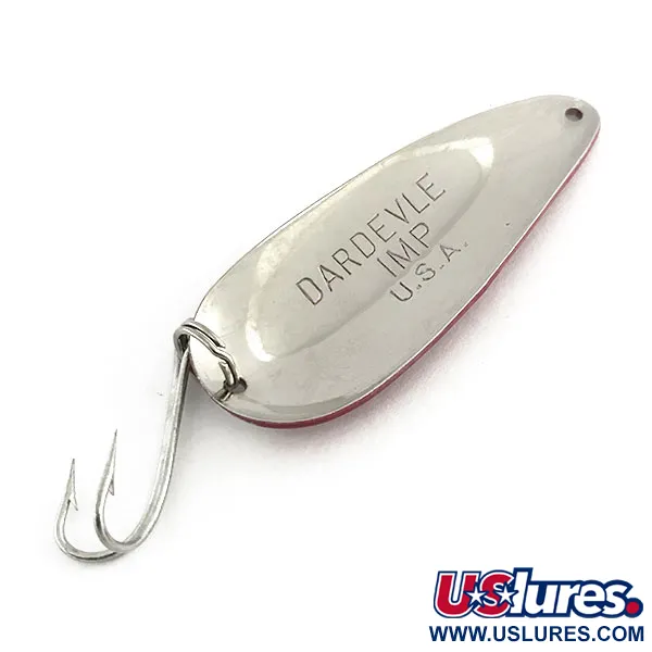 Eppinger Dardevle Imp, czerwony/biały/nikiel, 11 g błystka wahadłowa #8966