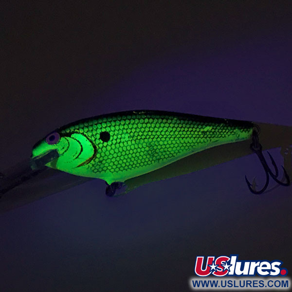  Mister Twister Sportfisher UV (świeci w ultrafiolecie), Chartreuse, 7 g wobler #8975