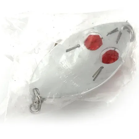 Herter's Glass eye spoon, nikiel/czerwony, 11 g błystka wahadłowa #8987