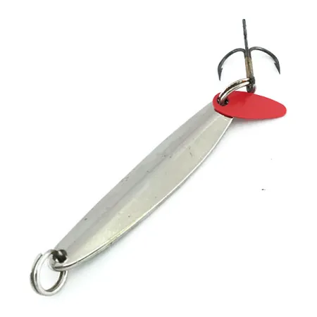 Bay de Noc Swedish Pimple, nikiel/zielony, 6 g błystka wahadłowa #9016