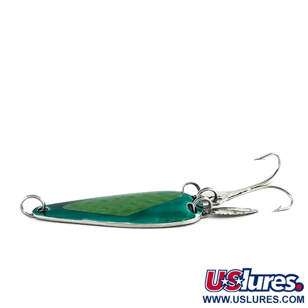  Marathon ze skrzydełkami, nikiel/zielony, 12 g błystka wahadłowa #9023