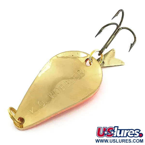 Acme K.O. Wobbler, złoty/pomarańczowy, 14 g błystka wahadłowa #9027