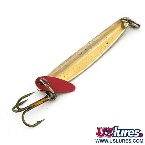 Bay de Noc Swedish Pimple, złoty/zielony, 6 g błystka wahadłowa #9052