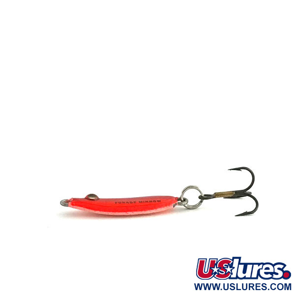 Northland tackle Northland Forage Minnow Jigging Spoon (świeci w ciemności), czerwony/różowy, 3 g błystka wahadłowa #9083