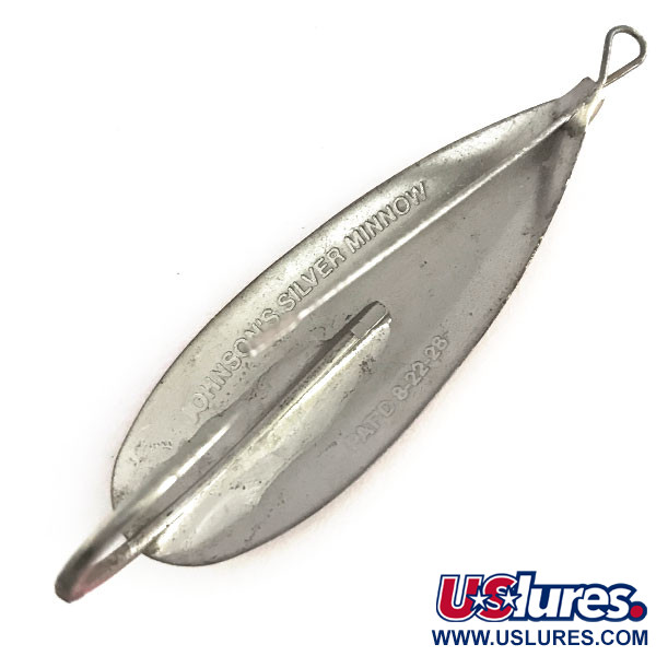  Błystka antyzaczepowa Johnson Silver Minnow, czerwony/biały/srebrny, 12 g błystka wahadłowa #9089