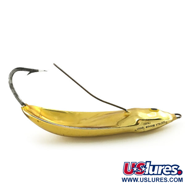  Błystka antyzaczepowa Rapala Minnow Spoon, złoto, 15 g błystka wahadłowa #9092