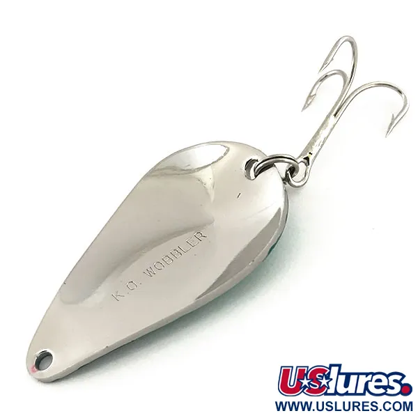 Acme K.O. Wobbler, nikiel/zielony, 21 g błystka wahadłowa #9134