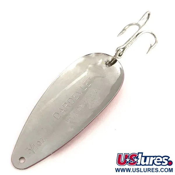 Eppinger Dardevle Dardevlet, czerwony/biały/nikiel, 21 g błystka wahadłowa #9140