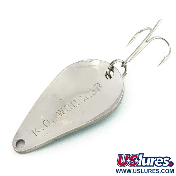 Acme K.O. Wobbler, nikiel/zielony, 14 g błystka wahadłowa #9156