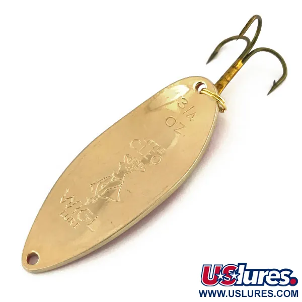 Seneca Little Cleo (Hula Girl), czerwony/złoty, 21 g błystka wahadłowa #9173