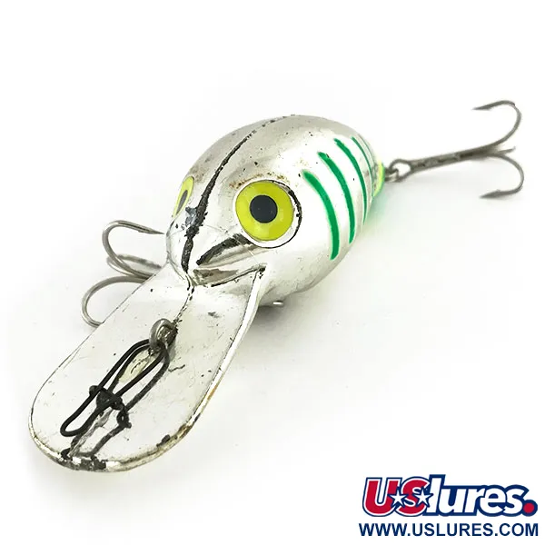 Yakima Bait Fatfish, lustro srebrny/zielony/szary, 25 g wobler #9193