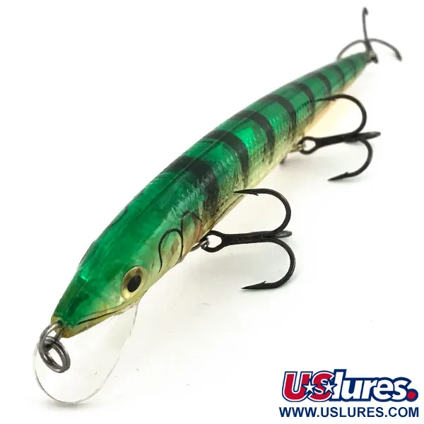Rapala Husky Jerk HJ 14, Zielony Tygrys, 18 g wobler #9202
