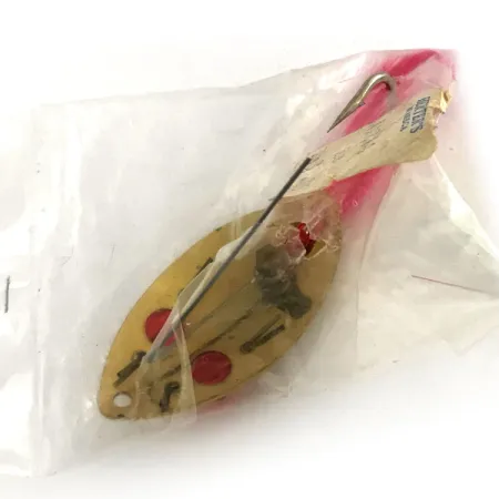 Błystka antyzaczepowa Herter's, złoty/czerwony, 6 g błystka wahadłowa #9232