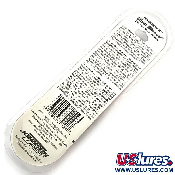  Błystka antyzaczepowa Johnson Silver Minnow, , 7 g błystka wahadłowa #15809