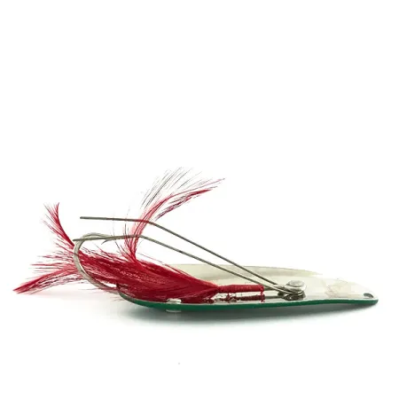 Eppinger Błystka antyzaczepowa Dardevle Dardevlet, zielony/biały/nikiel, 21 g błystka wahadłowa #9290