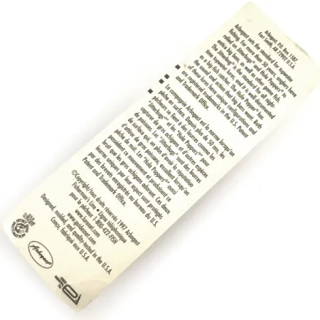 Fred Arbogast Hula Popper, czarny, 10 g wobler #9298