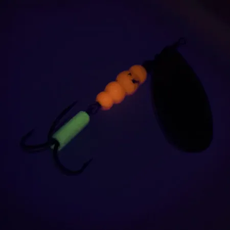 Mepps Aglia 5 UV (świeci w ultrafiolecie), złoto, 14 g błystka obrotowa #9322