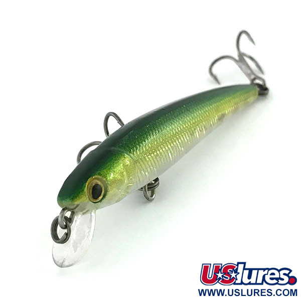  Matzuo Phantom Minnow, tęcza zielony/złoty, 4 g wobler #9324