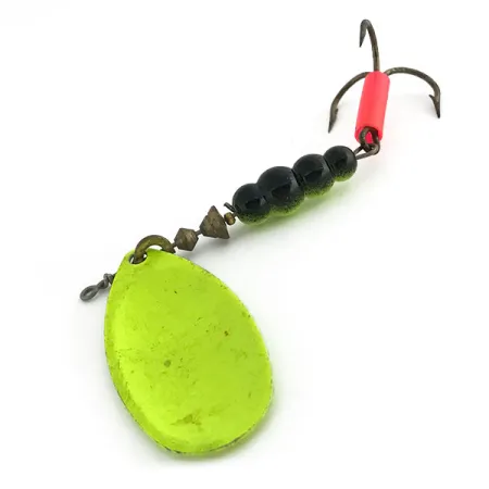 Mepps Aglia 5 UV (świeci w ultrafiolecie), Chartreuse Fluo UV, 14 g błystka obrotowa #9325