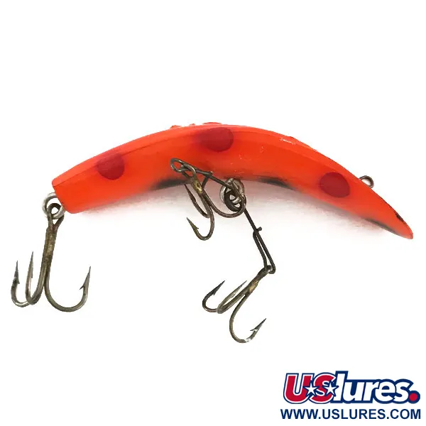 Yakima Bait FlatFish X5, czerwony/czarny, 7 g wobler #9339