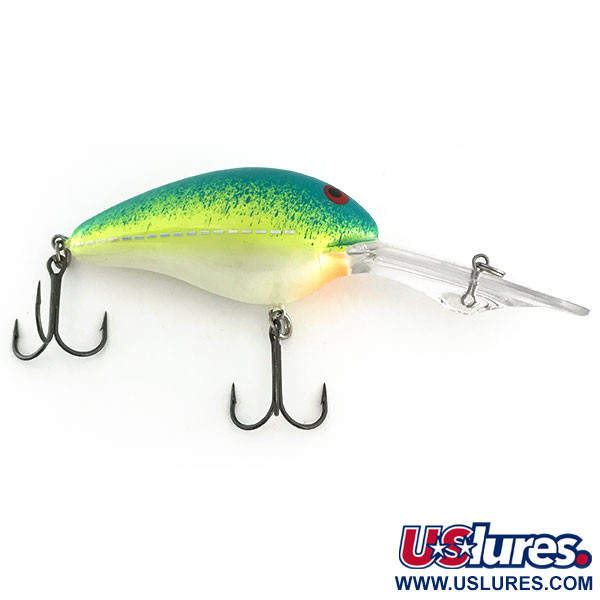  Norman DD22 HD (Heavy Diver), Chartreuse/niebieski, 28 g wobler #9393