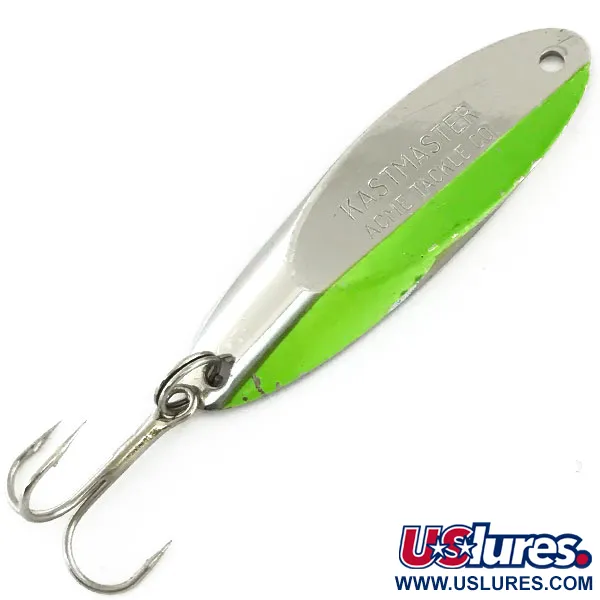 Acme Kastmaster, nikiel/zielony, 21 g błystka wahadłowa #9403
