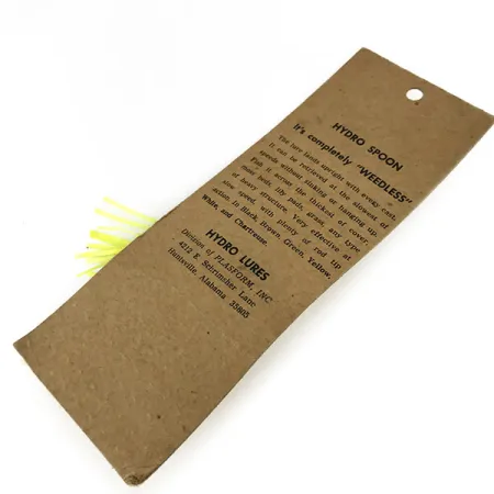 Hydro Lures Błystka antyzaczepowa Hydro Spoon, żółty/czarny/czerwony, 14 g błystka wahadłowa #9469