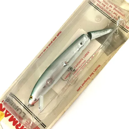 Bill Norman Jointed, lustro srebrno-zielone, 21 g wobler #9471