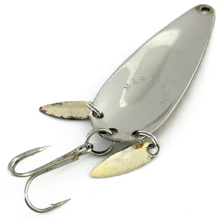 Marathon ze skrzydełkami, brązowy/nikiel, 12 g błystka wahadłowa #9478