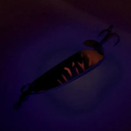 Luhr Jensen Krocodile DIE #3, złoty/czerwony, 10 g błystka wahadłowa #9502