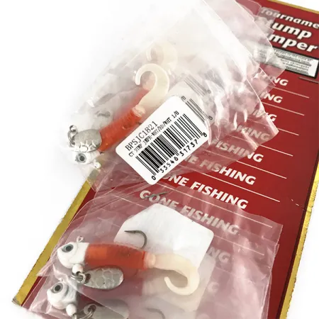 Bass Pro Shops Tournament stump jumper, biały/pomarańczowy/różowy #9518