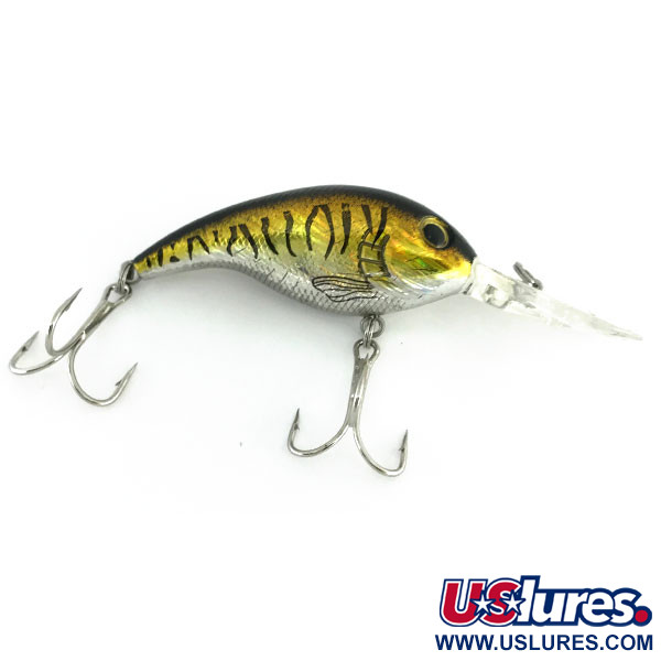  Bass Pro Shops XPS Lazer Eye Deep Diver, Tęczowe złoto, 12 g wobler #9519