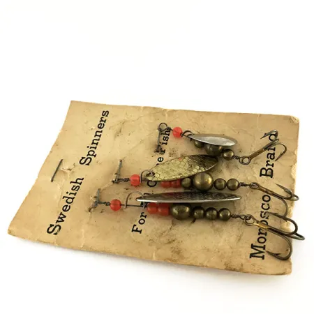 Swedish Swing Morosco Brand, nikiel/mosiądz, 7 g błystka obrotowa #9539