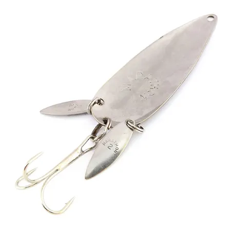 Marathon ze skrzydełkami, młotkowany nikiel, 14 g błystka wahadłowa #9579