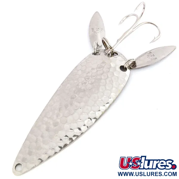  Marathon ze skrzydełkami, młotkowany nikiel, 14 g błystka wahadłowa #9579