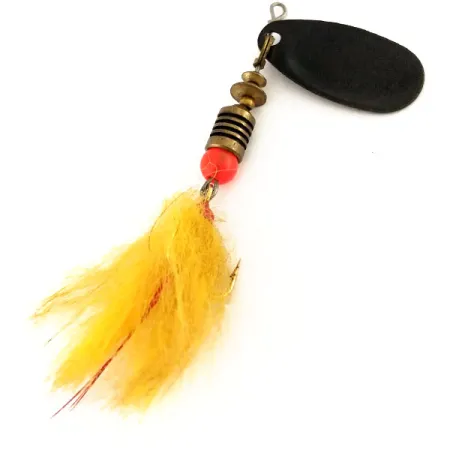 Mepps Black Fury 2 Dressed, czarno żółty, 4,7 g błystka obrotowa #9594