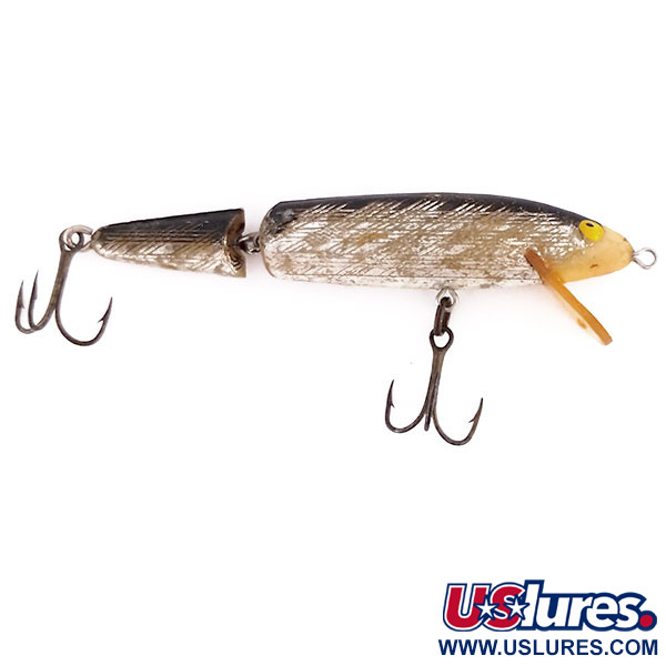  Norman Minnow Floater Jointed, srebro, 6,5 g wobler #9598