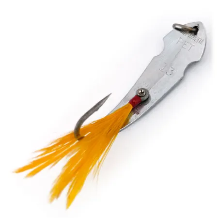 Tony Accetta Pet Spoon 13, nikiel/zielony, 5 g błystka wahadłowa #9609